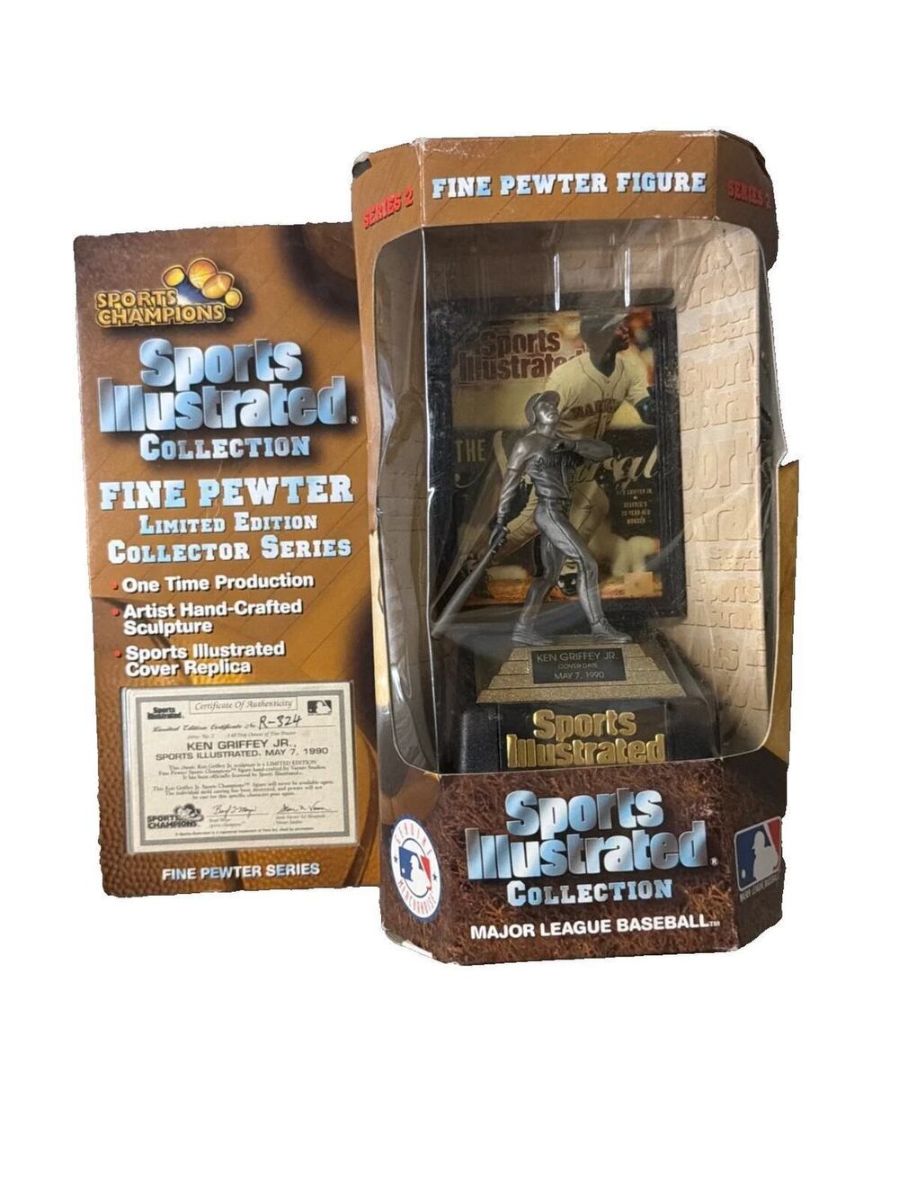 Ken Griffey Jr Sports Illustrated Fine Pewter Figure Series 2 MLB Collectible